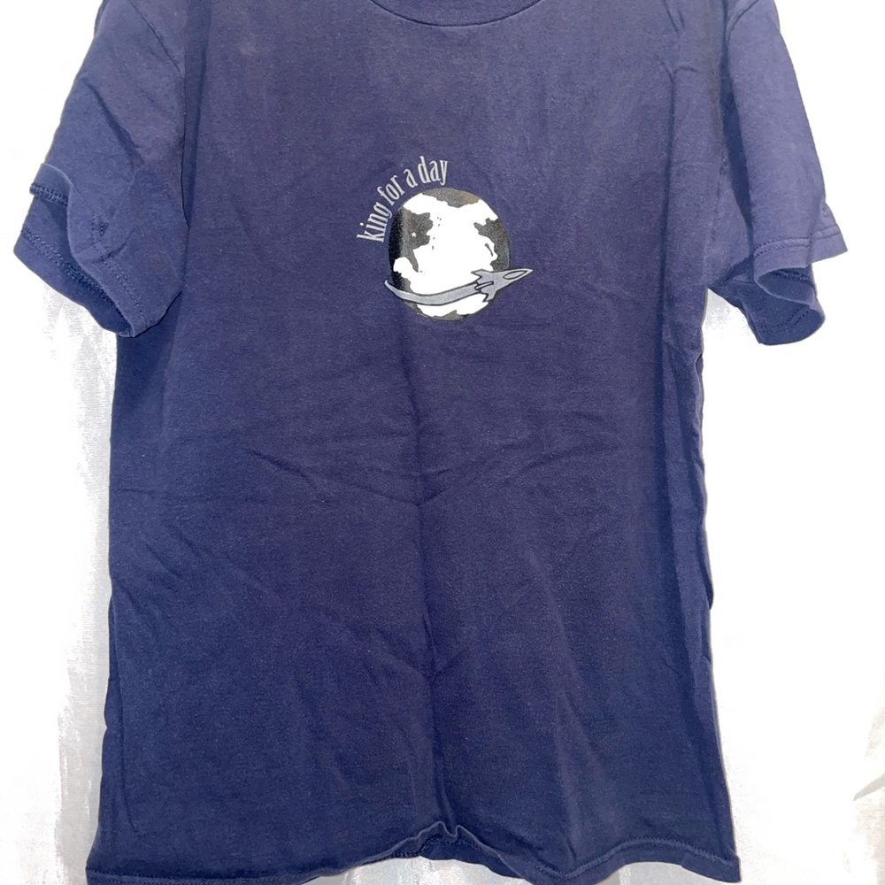 Vintage 90s King For A Day T-Shirt Delta Pro Weight Made USA Initial Records M